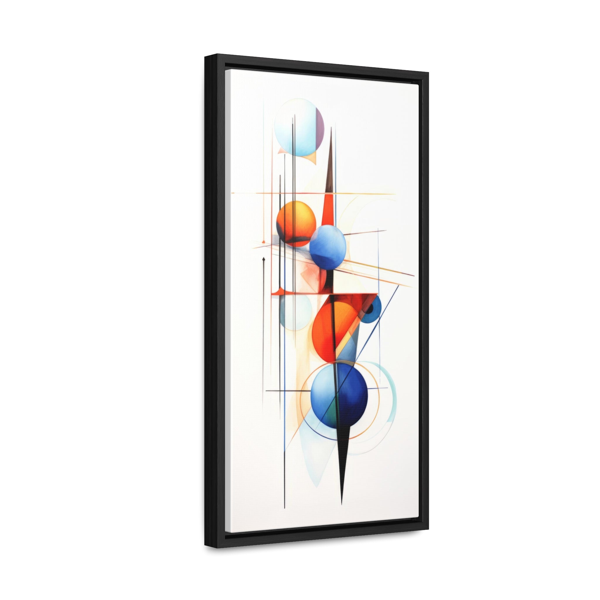 Geometric Abstract |Gallery Canvas Wraps, Vertical Frame