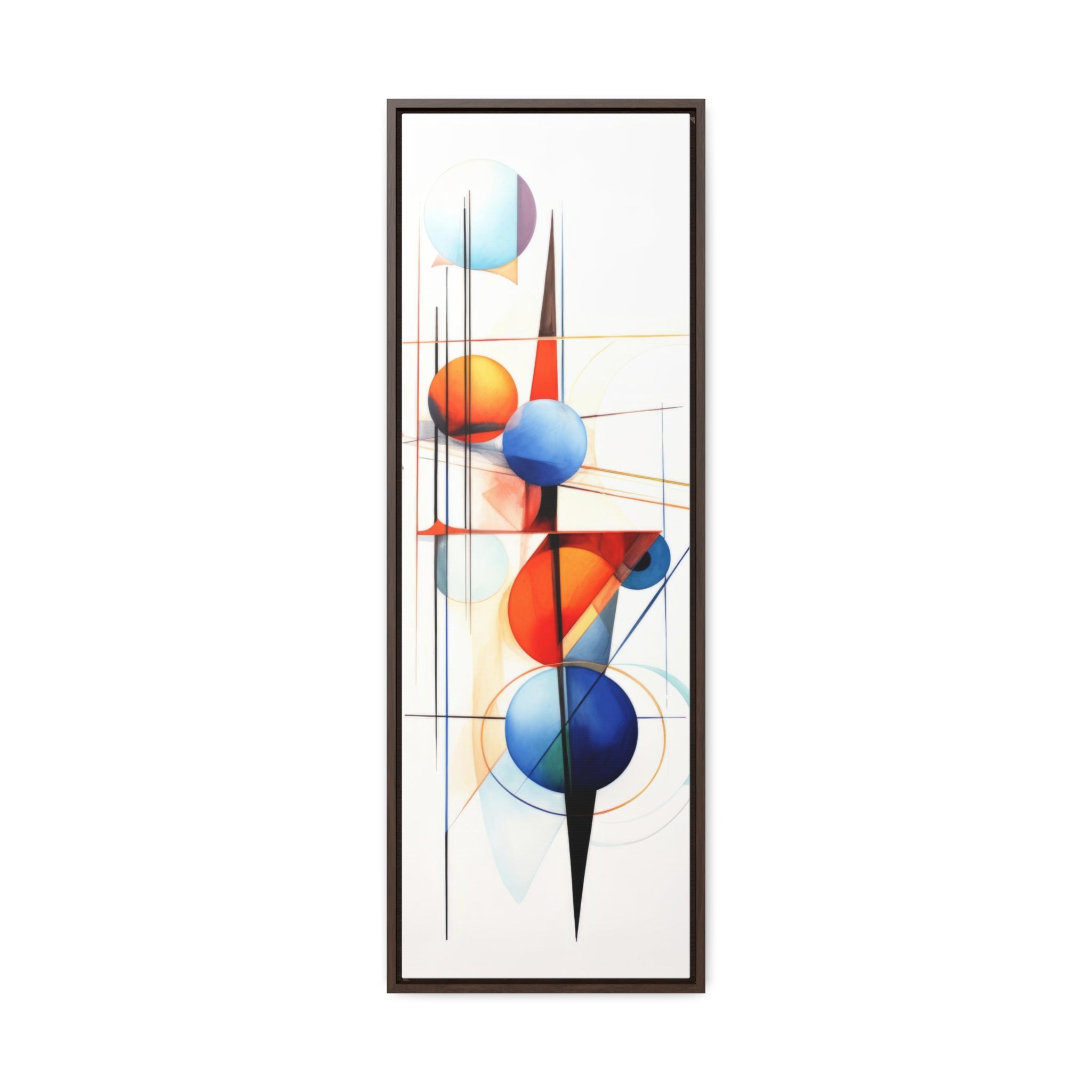 Geometric Abstract |Gallery Canvas Wraps, Vertical Frame