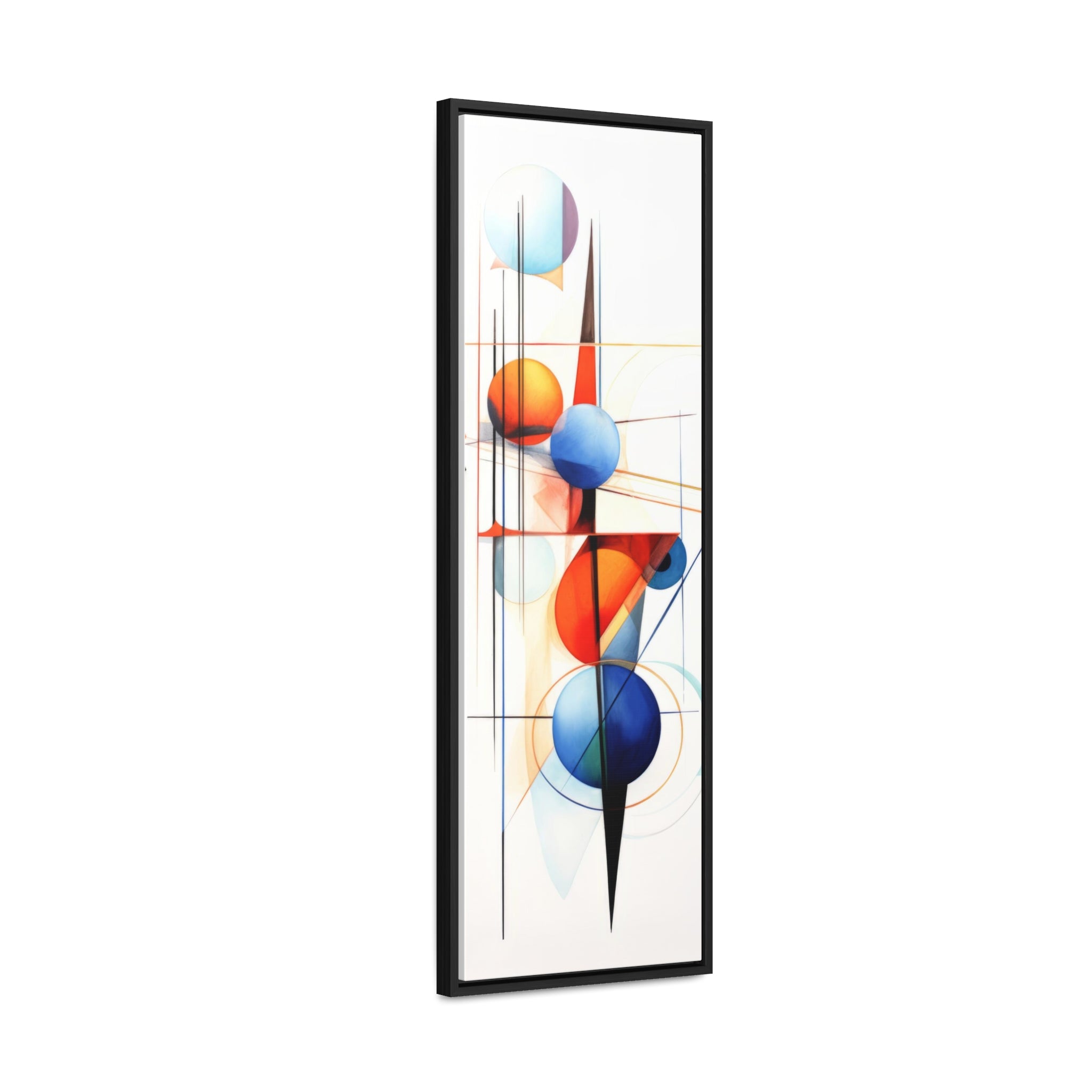 Geometric Abstract |Gallery Canvas Wraps, Vertical Frame