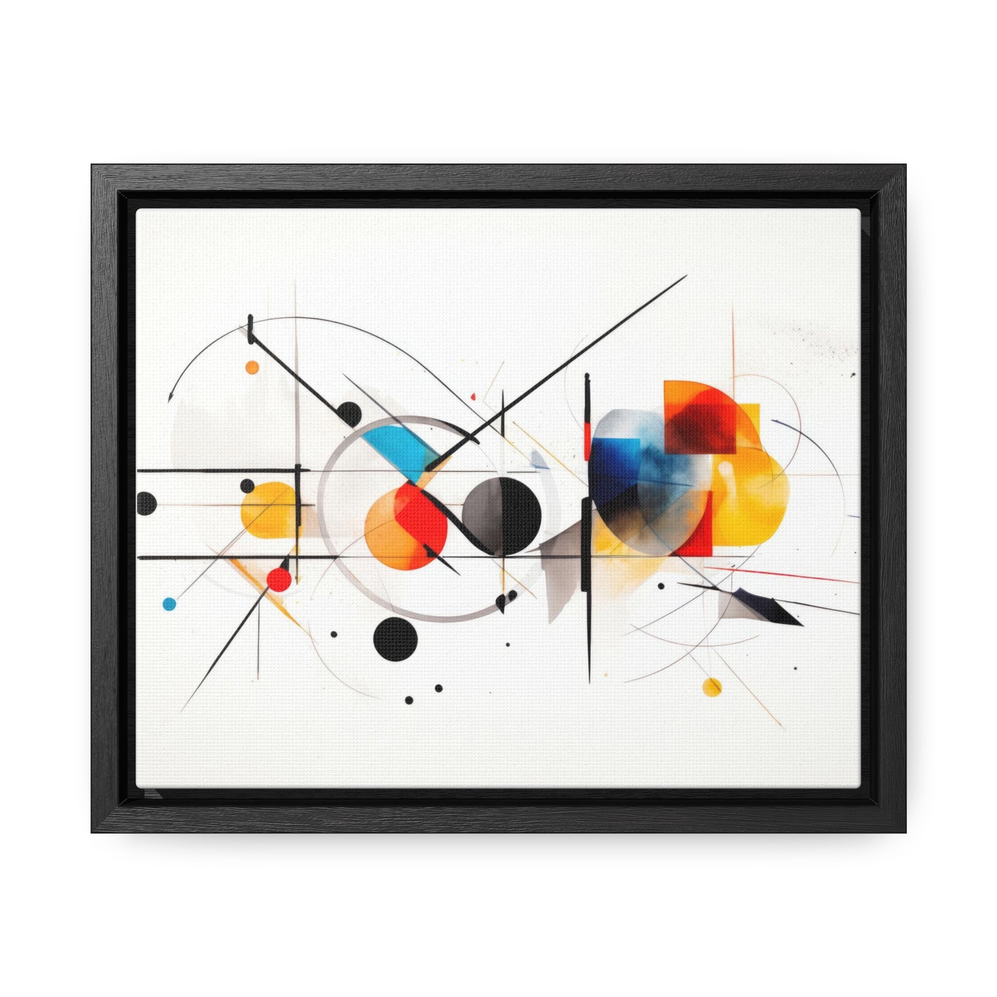 Multicolor Abstract | Gallery Canvas Wraps, Horizontal Frame
