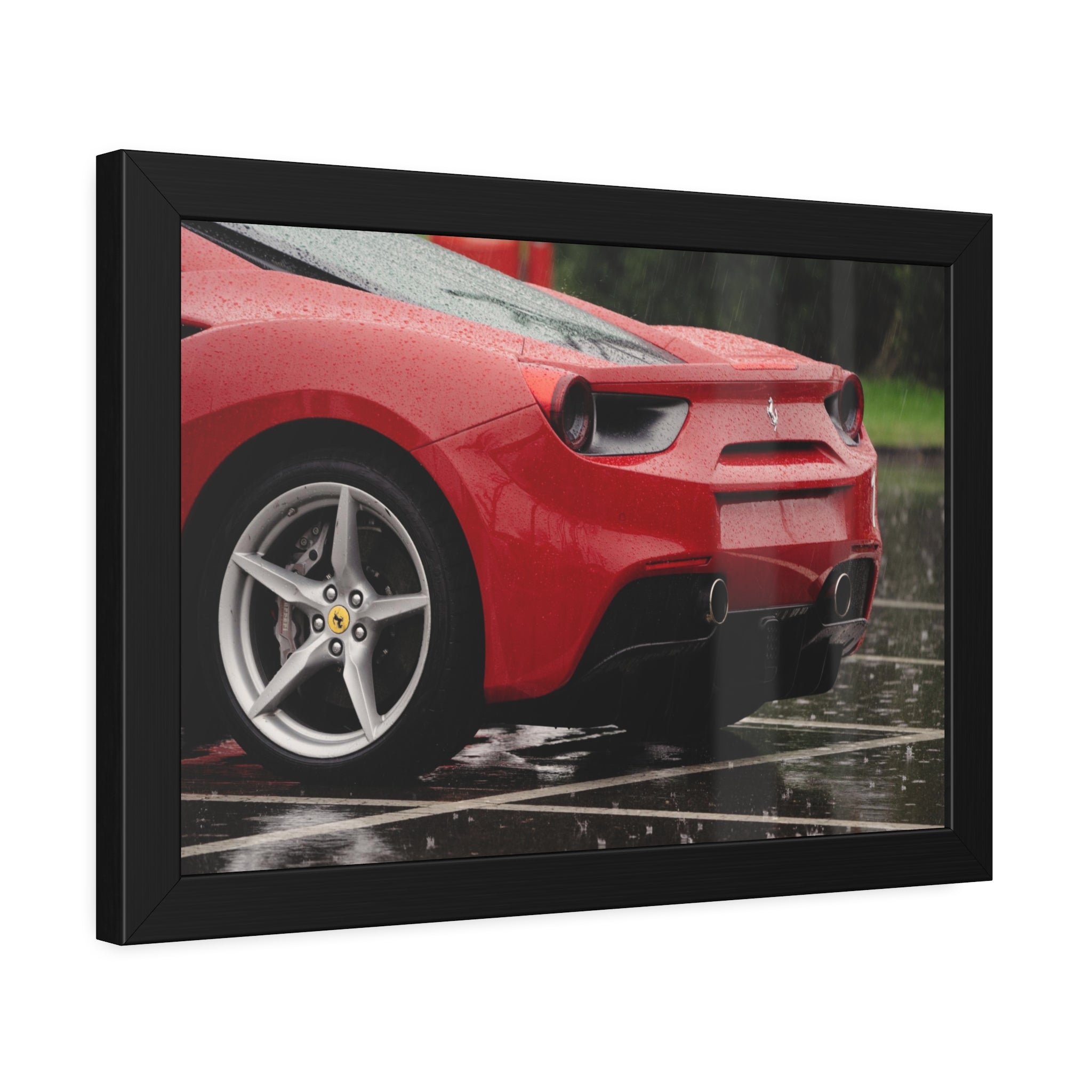 Ferrari 488 GTB | Car Poster, Wall Art, Framed Paper Posters