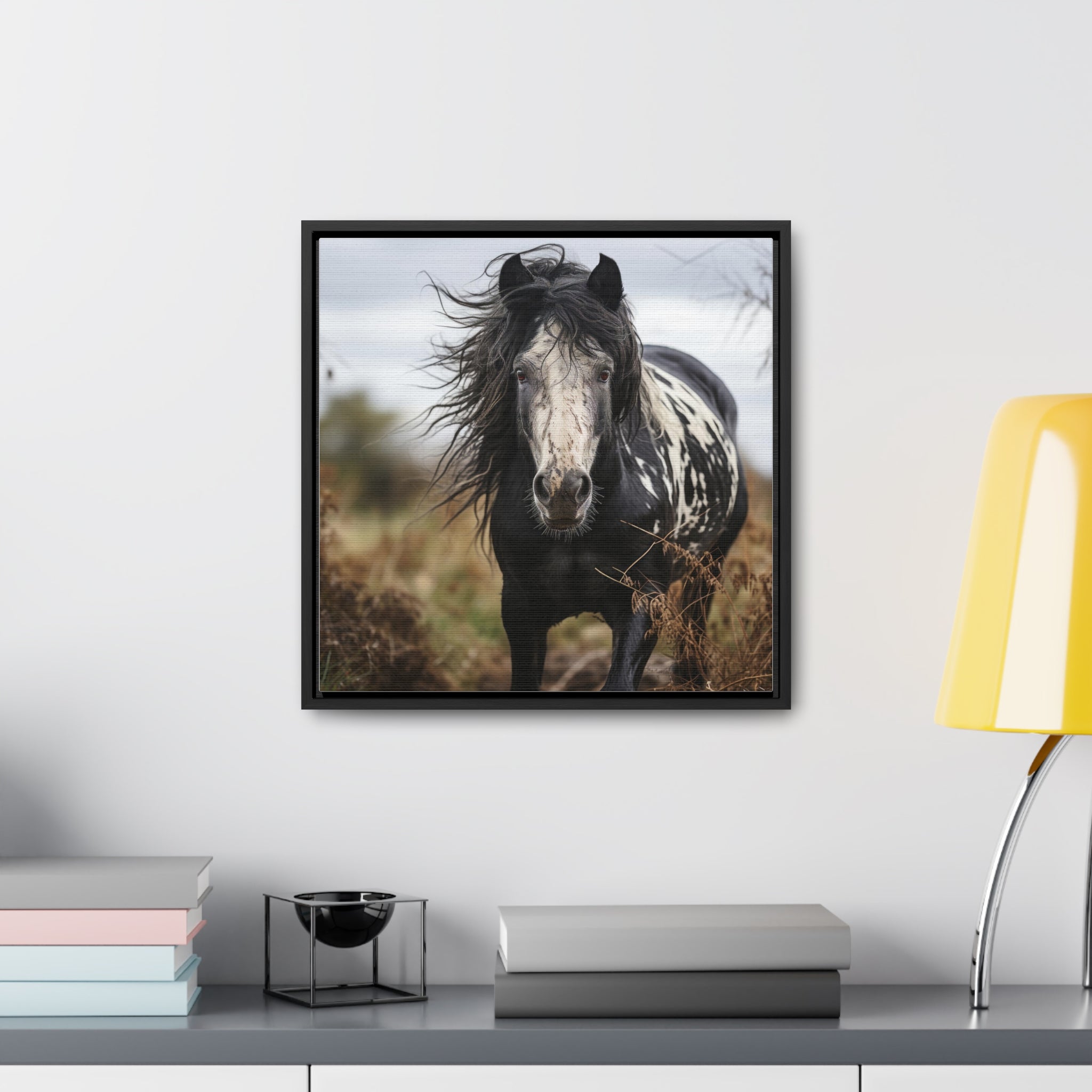 Wild Horse | Gallery Canvas Wraps, Square Frame