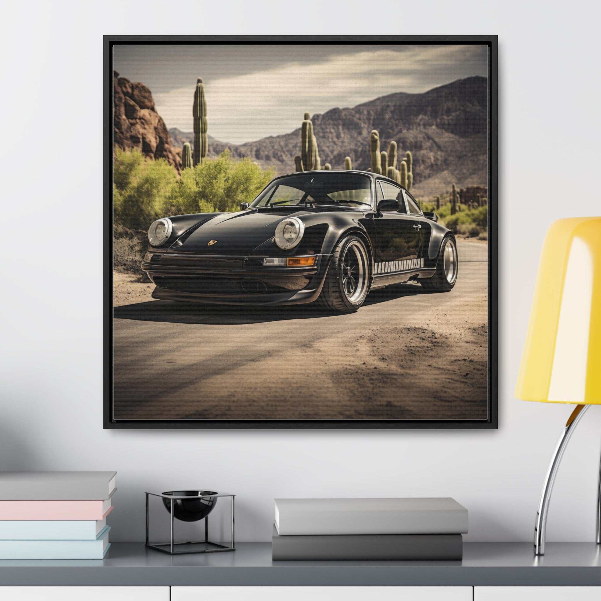 Porsche 911| Gallery Canvas Wraps, Square Frame