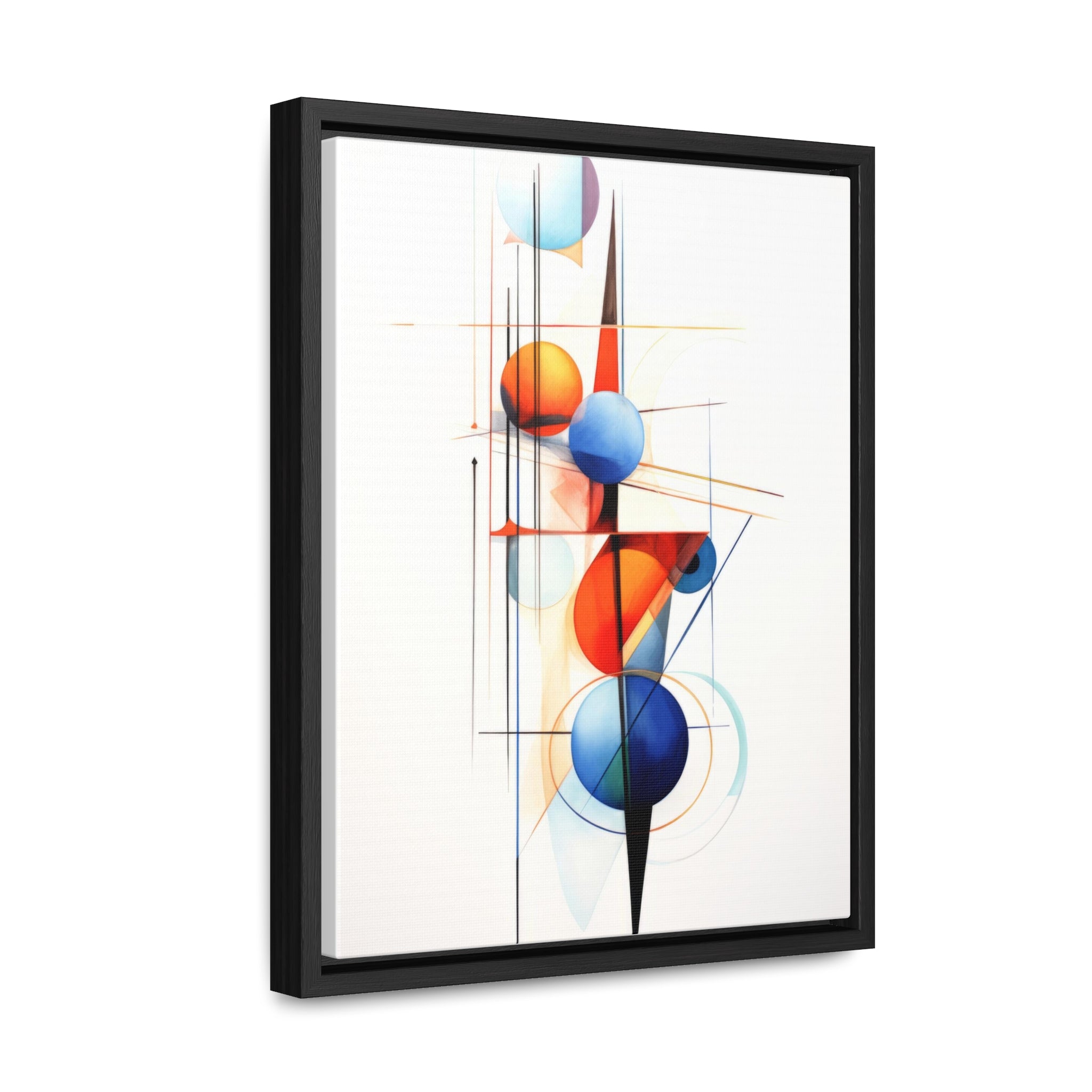 Geometric Abstract |Gallery Canvas Wraps, Vertical Frame