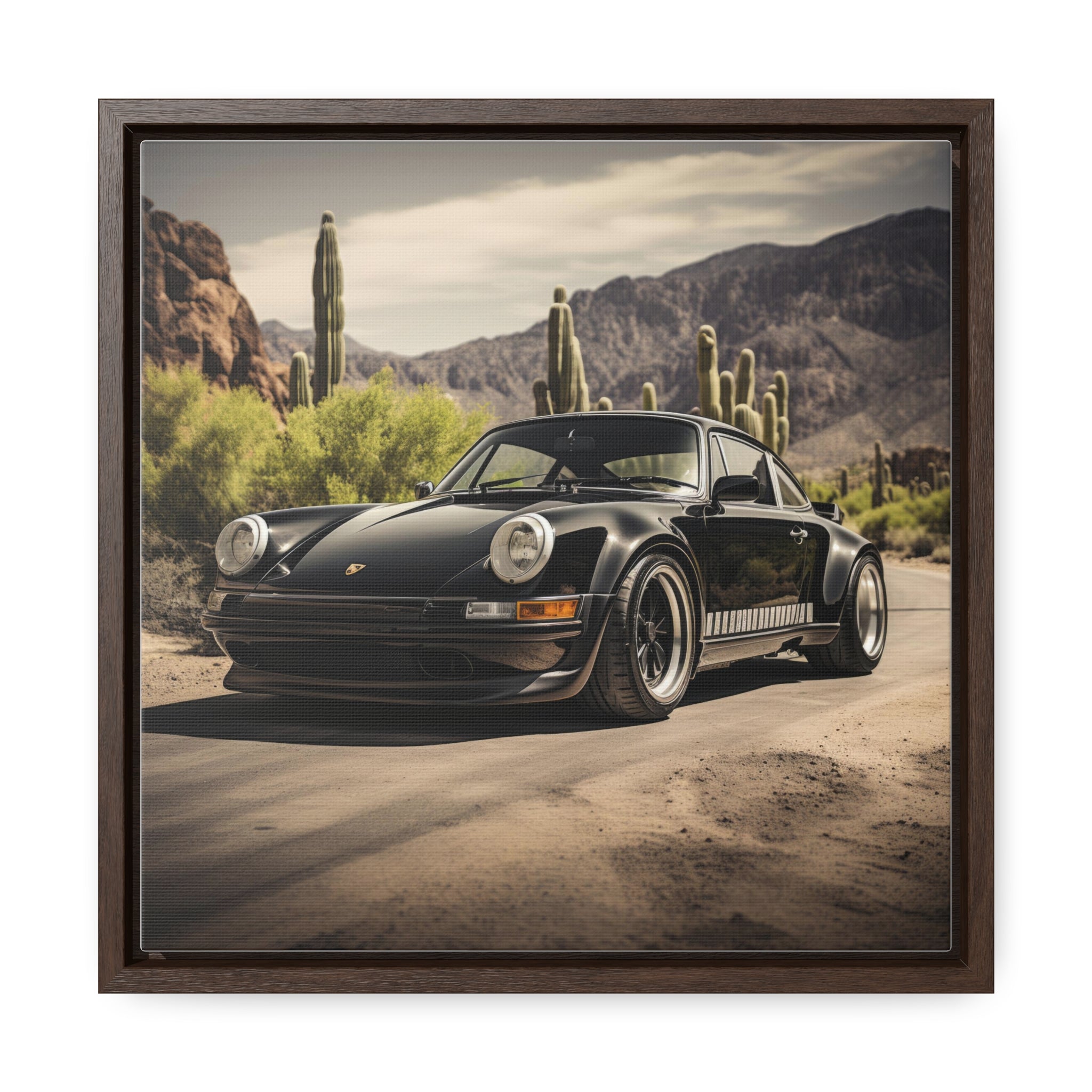 Porsche 911| Gallery Canvas Wraps, Square Frame