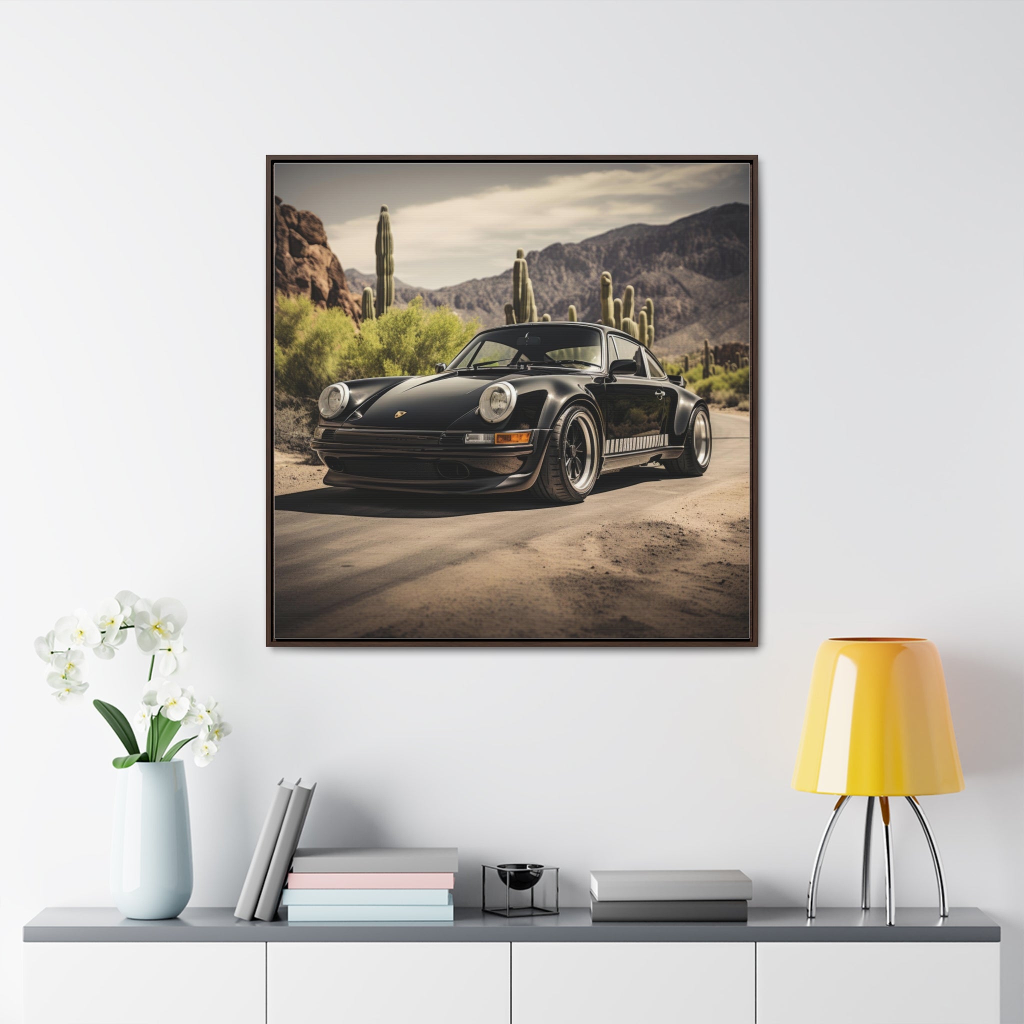 Porsche 911| Gallery Canvas Wraps, Square Frame