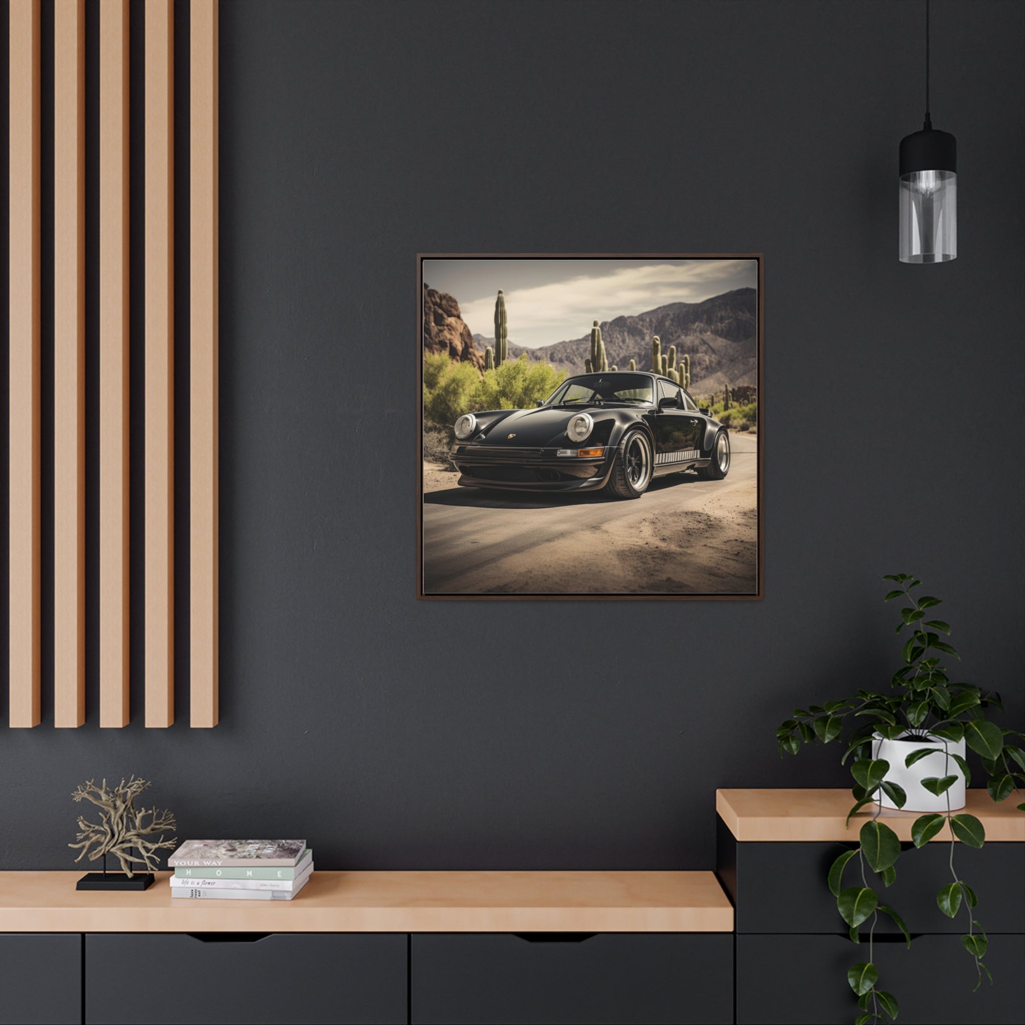 Porsche 911| Gallery Canvas Wraps, Square Frame