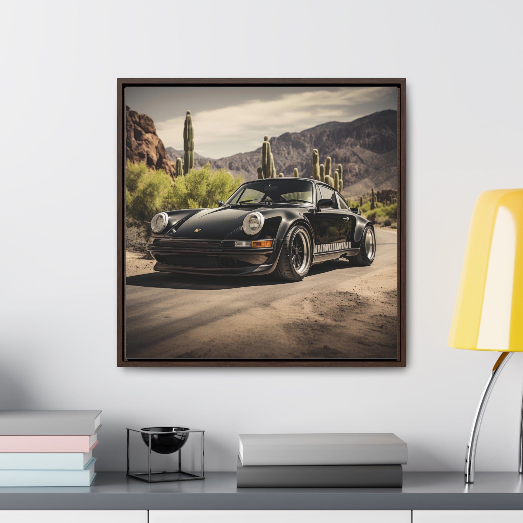 Porsche 911| Gallery Canvas Wraps, Square Frame