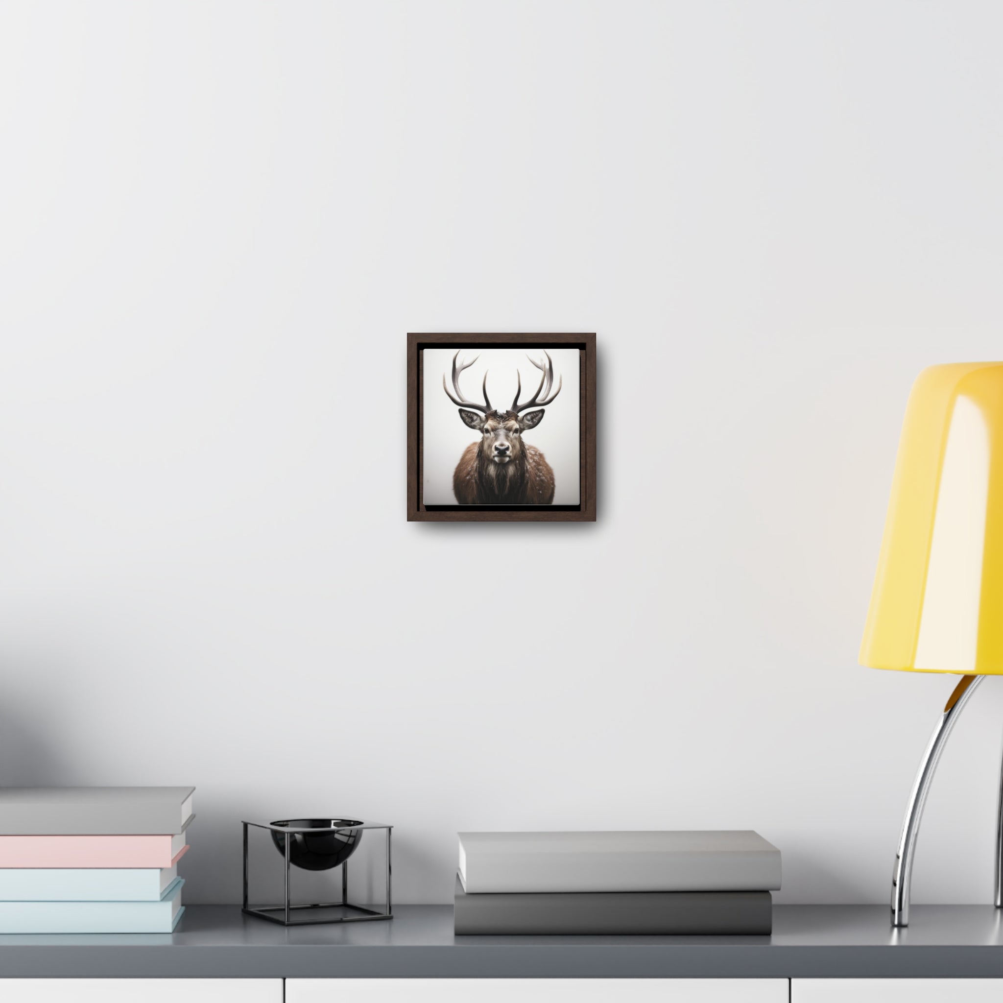 Deer | Gallery Canvas Wraps, Square Frame