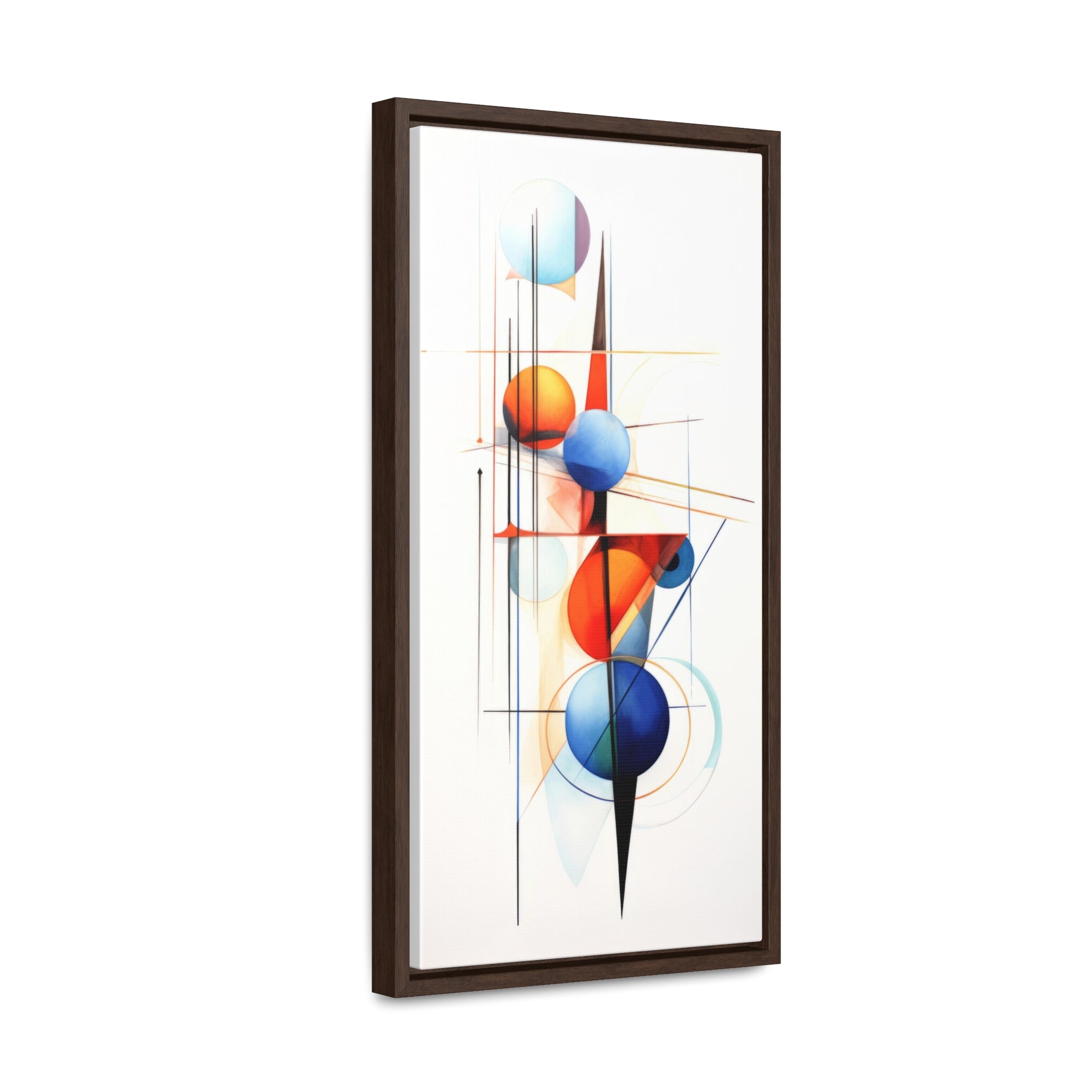 Geometric Abstract |Gallery Canvas Wraps, Vertical Frame