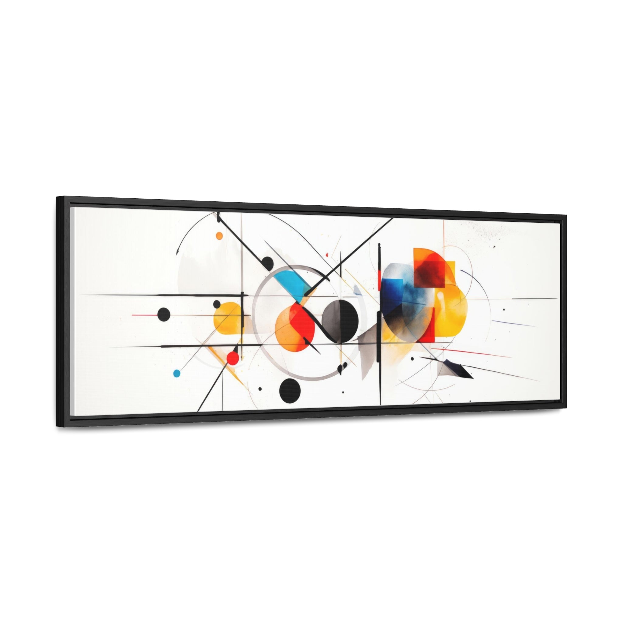 Multicolor Abstract | Gallery Canvas Wraps, Horizontal Frame