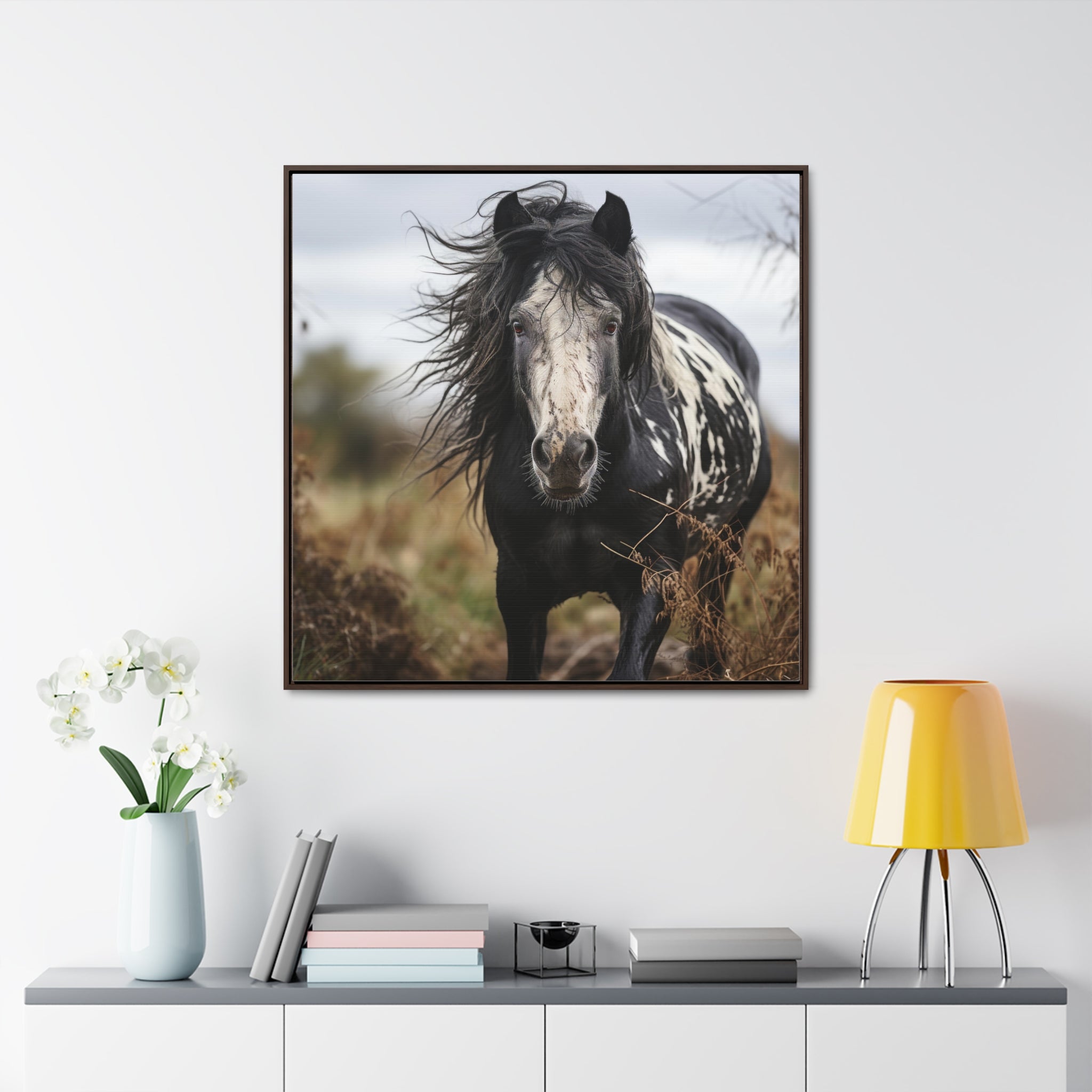 Wild Horse | Gallery Canvas Wraps, Square Frame