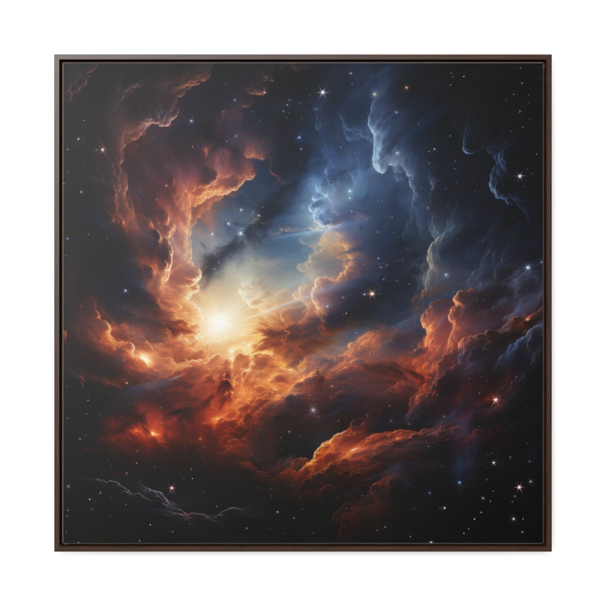 Deep Space | Gallery Canvas Wraps, Square Frame