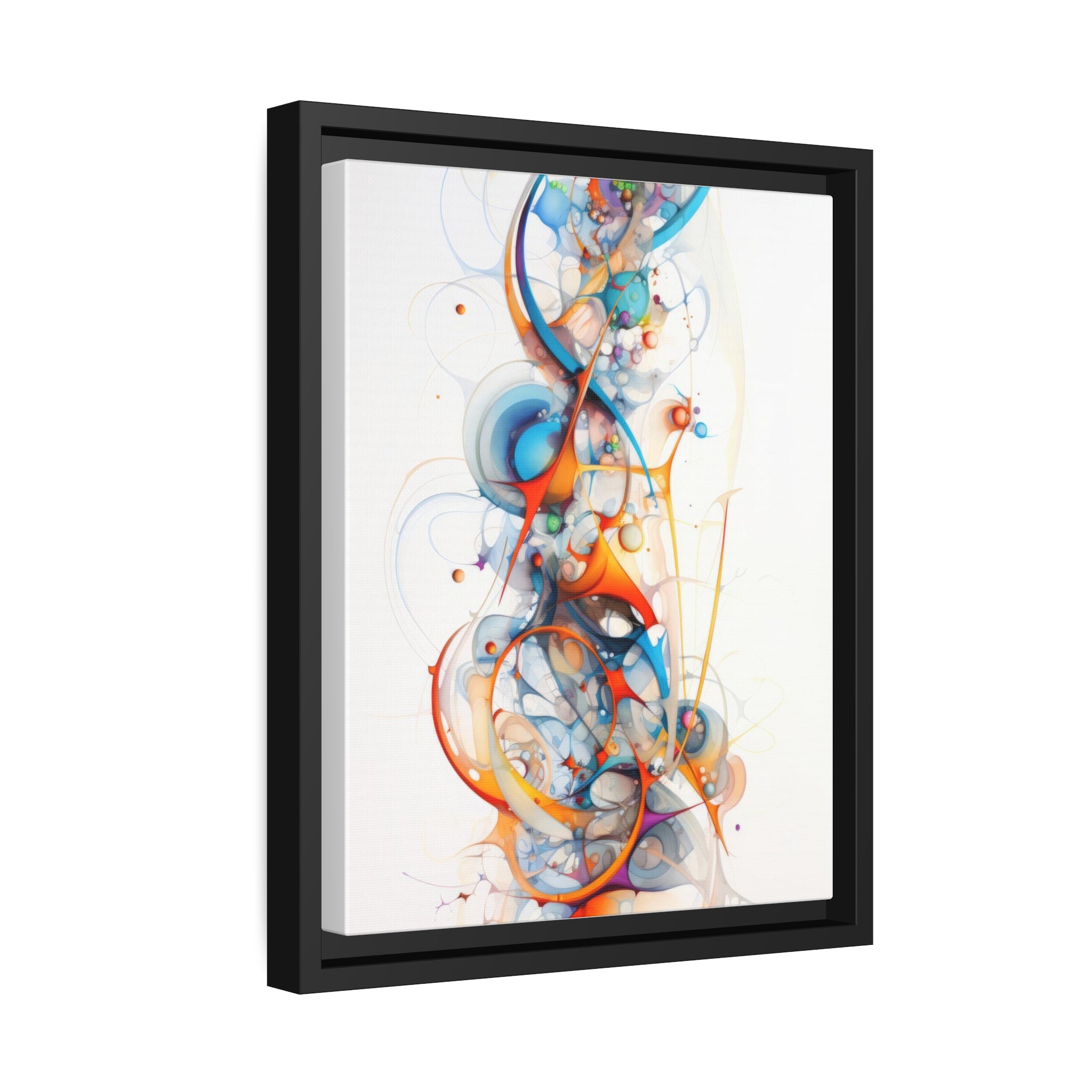 Modern Minimalism |Matte Canvas, Black Frame