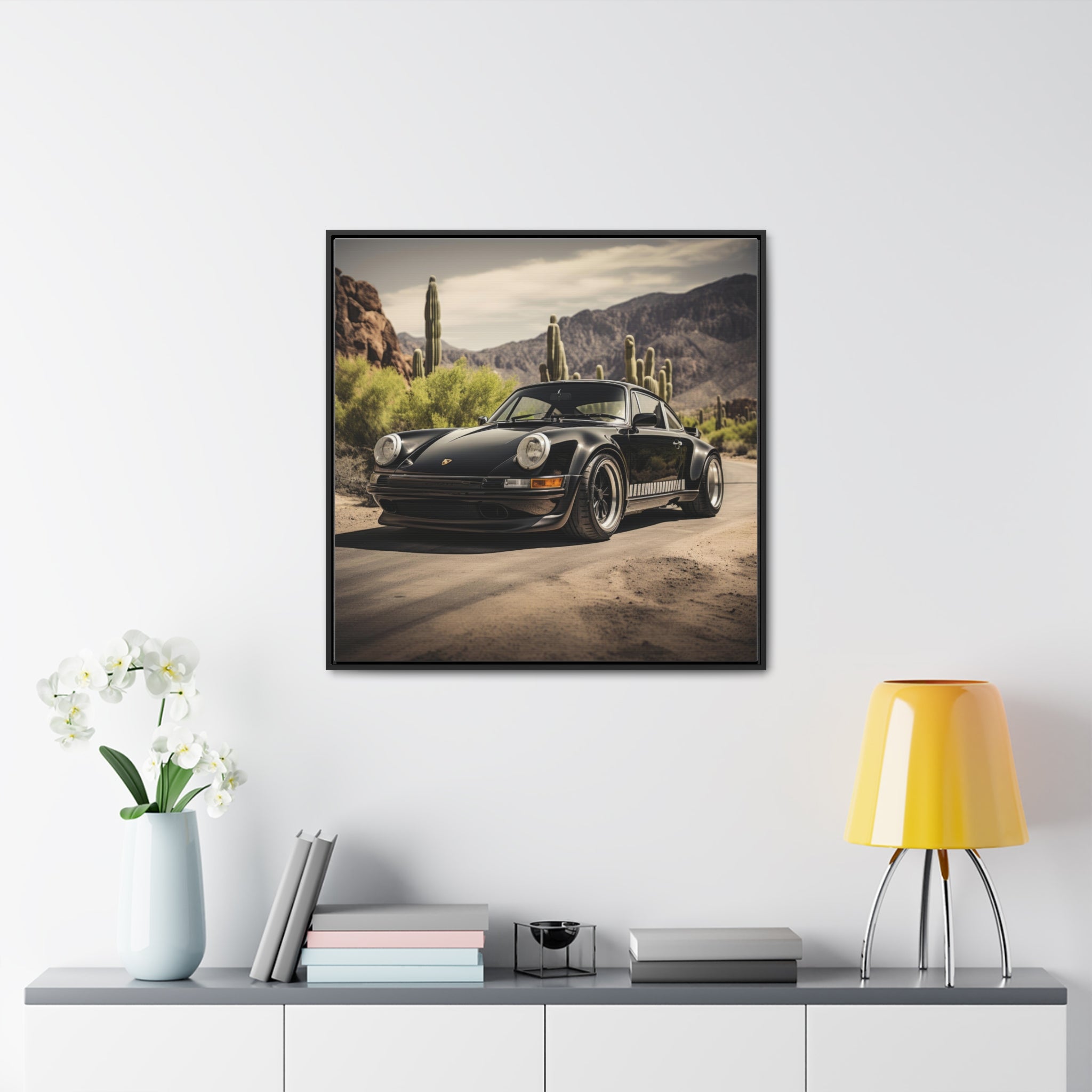 Porsche 911| Gallery Canvas Wraps, Square Frame