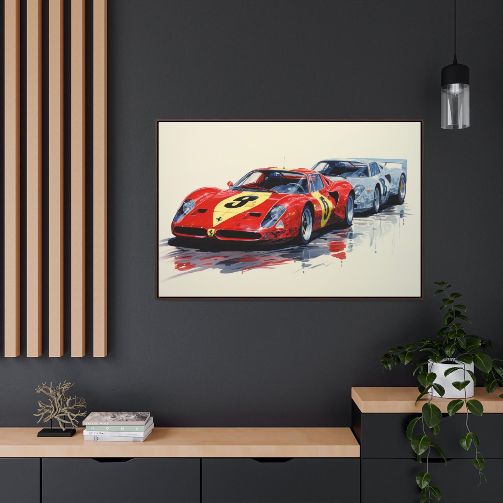 Ferrari P | Gallery Canvas Wraps, Horizontal Frame